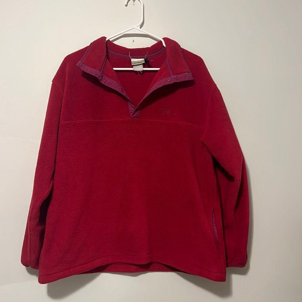 LL Bean Fleece Sweater